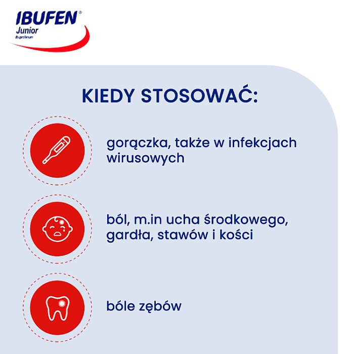 Ibufen Junior 200 mg 10 kapsułek