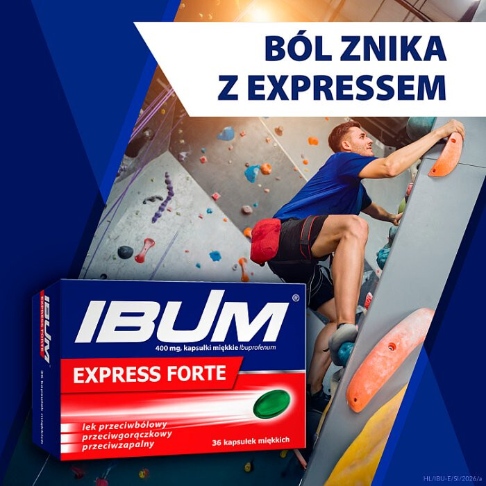 Ibum Express Forte 36 kapsułek miękkich