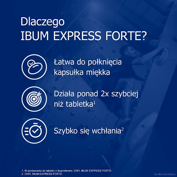 Ibum Express Forte 36 kapsułek miękkich