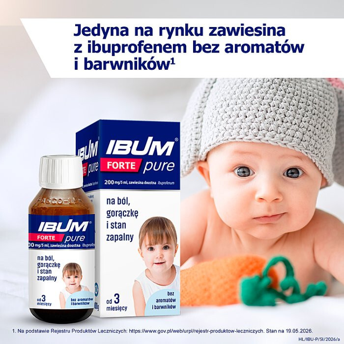 Ibum Forte Pure zawiesina 200mg/5ml 100 g