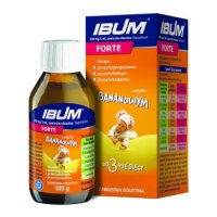 Ibum Forte zawiesina (smak bananowy) 100 g / Ból i gorączka u dzieci