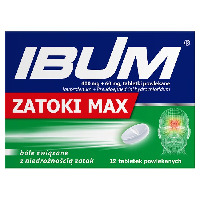 Ibum Zatoki Max 12 tabletek