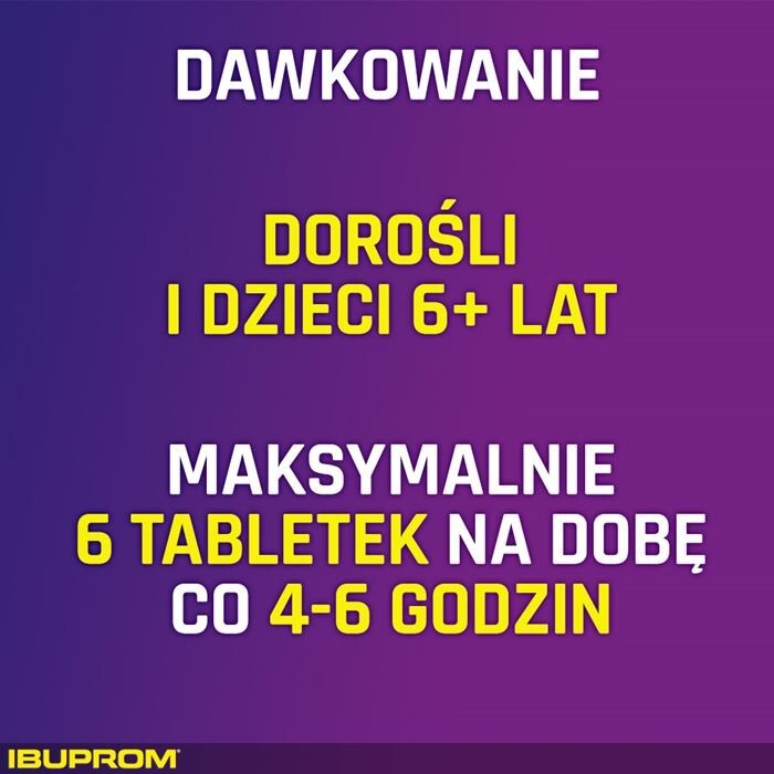 Ibuprom 200 mg 50 tabletek powlekanych