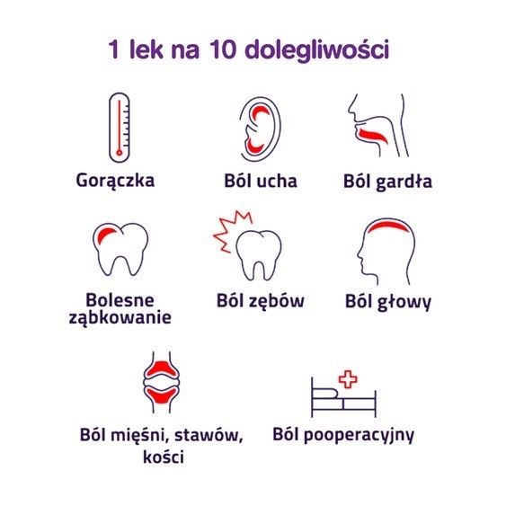 Ibuprom dla dzieci Forte (smak truskawkowy) 150 ml