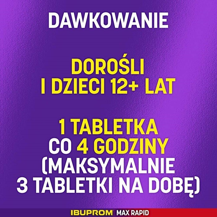 Ibuprom MAX Rapid 400 mg 24 tabletki powlekane