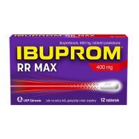 Ibuprom RR Max 400 mg 12 tabletek powlekanych