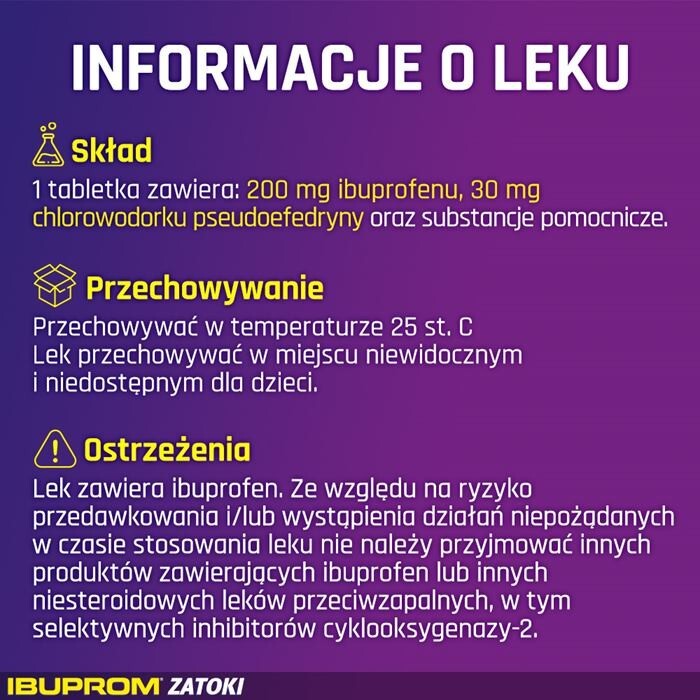Ibuprom Zatoki 24 tabl.