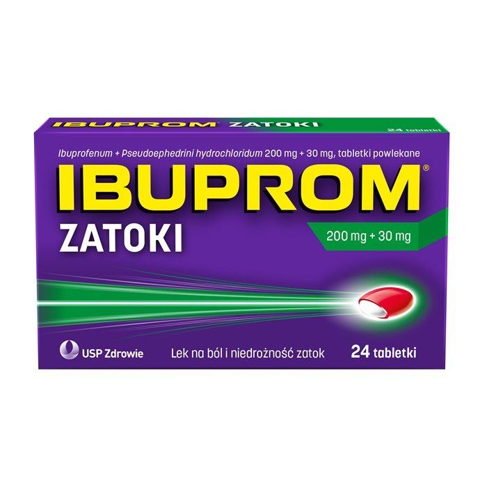 Ibuprom Zatoki 24 tabl.