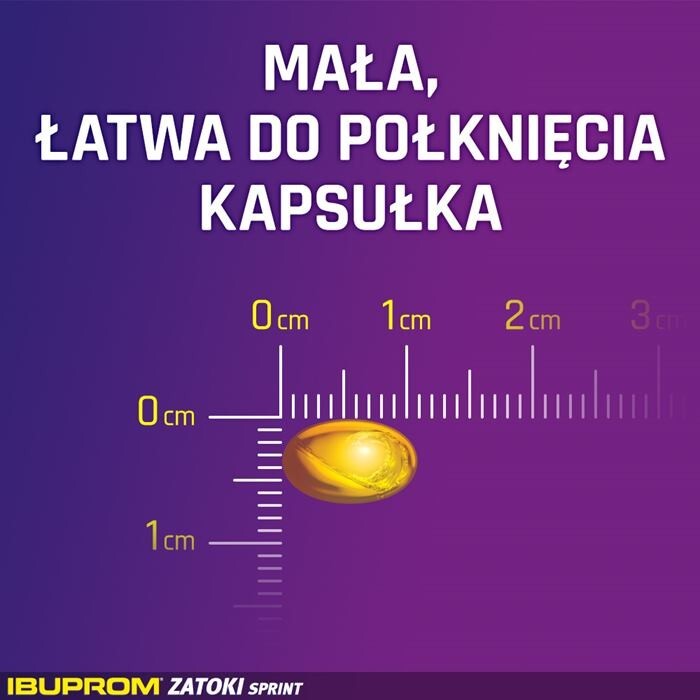 Ibuprom Zatoki Sprint 20 kapsułek