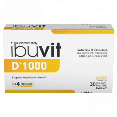 Ibuvit D 1000 30 kapsułek