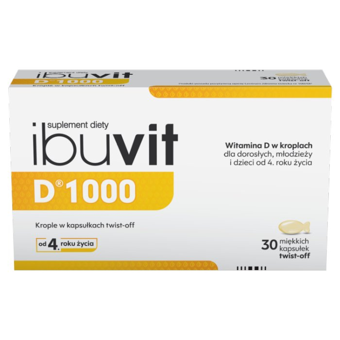 Ibuvit D 1000 kapsułki, 30 szt.