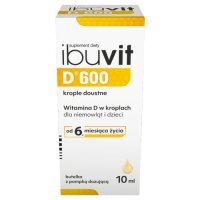 Ibuvit D 600 krople, 10 ml