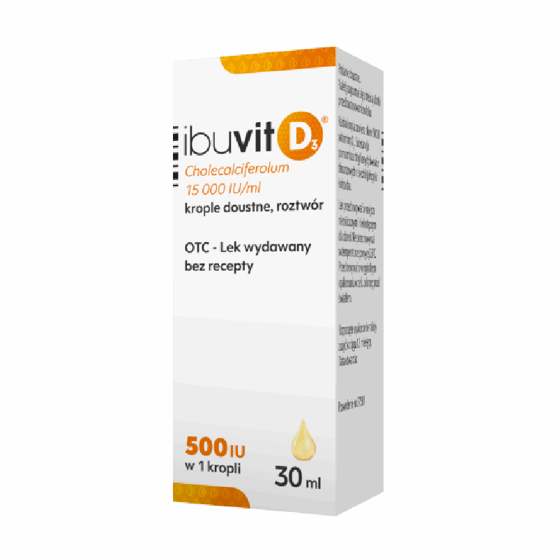 Ibuvit D3 15000 IU/ml krople doustne, 30 ml