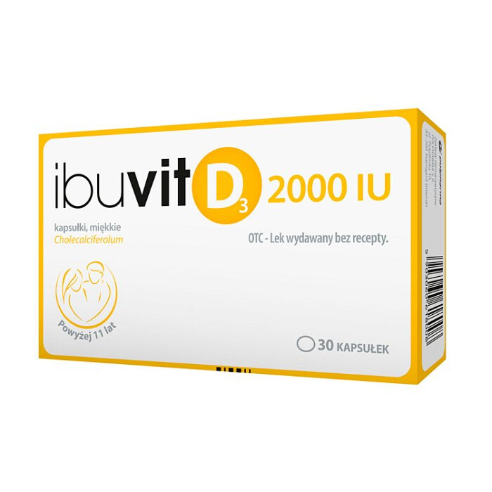 Ibuvit D3 2000 IU 30 kapsułek miękkich