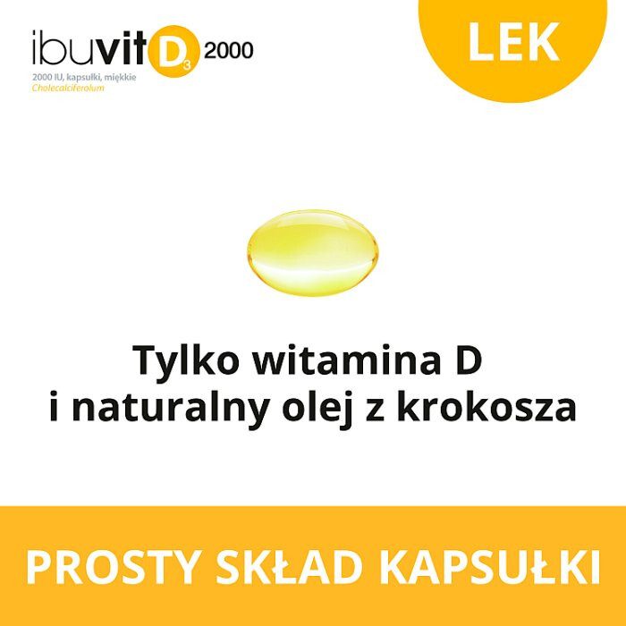 Ibuvit D3 2000 IU 30 kapsułek miękkich