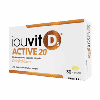 Ibuvit D3 Active 20 mcg kapsułki miękkie, 30 szt.