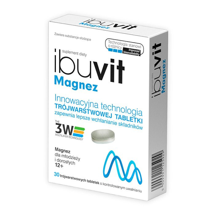 Ibuvit Magnez tabletki, 30 szt.
