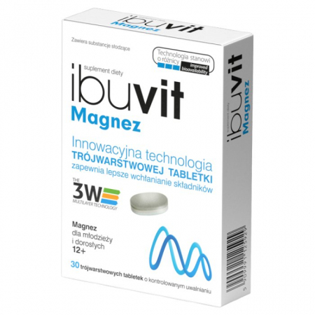 Ibuvit Magnez 30 tabletek