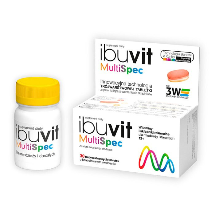 Ibuvit MultiSpec tabletki, 30 szt.