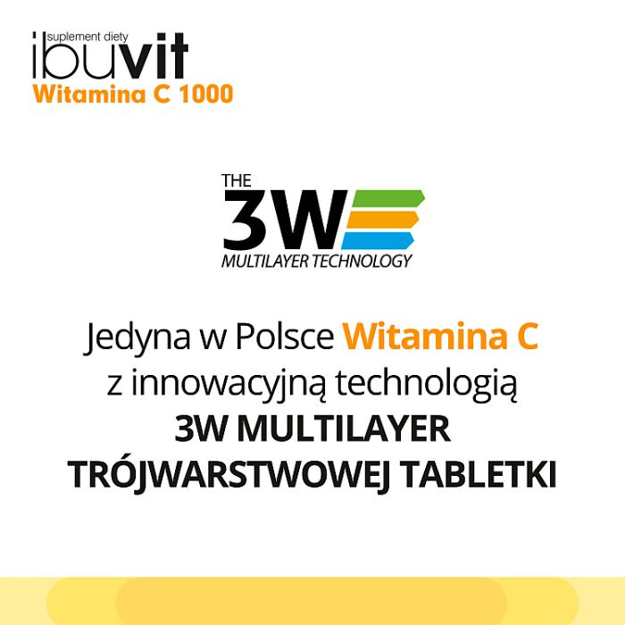 Ibuvit Witamina C 1000 x 30 tabletek