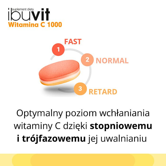 Ibuvit Witamina C 1000 x 30 tabletek