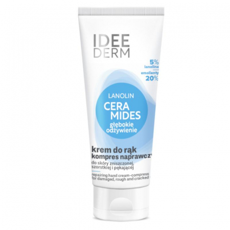 Idee Derm Ceramidowy krem-kompres naprawczy do rąk, 75 ml
