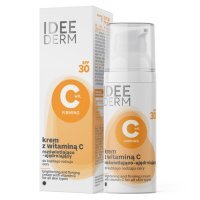 Idee Derm krem rozświetlająco-ujędrniający z witaminą C SPF30, 50 ml