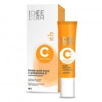 Idee Derm Rozświetlający krem pod oczy z witaminą C, 15 ml