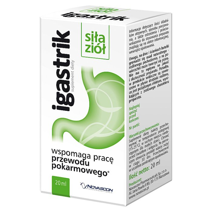 Igastrik - siła ziół 20 ml / Trawienie