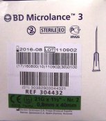 Igły 0.8 x 40mm 100 szt.