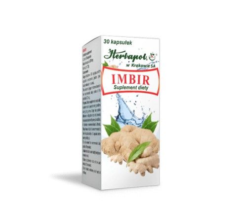 Imbir kapsułki, 30 szt.