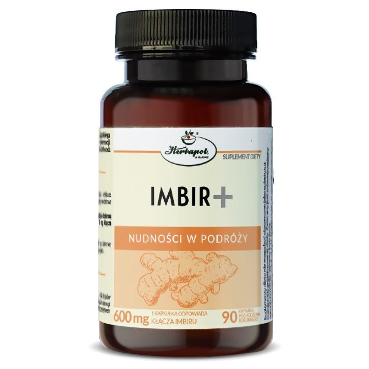 Imbir + kapsułki, 90 szt.