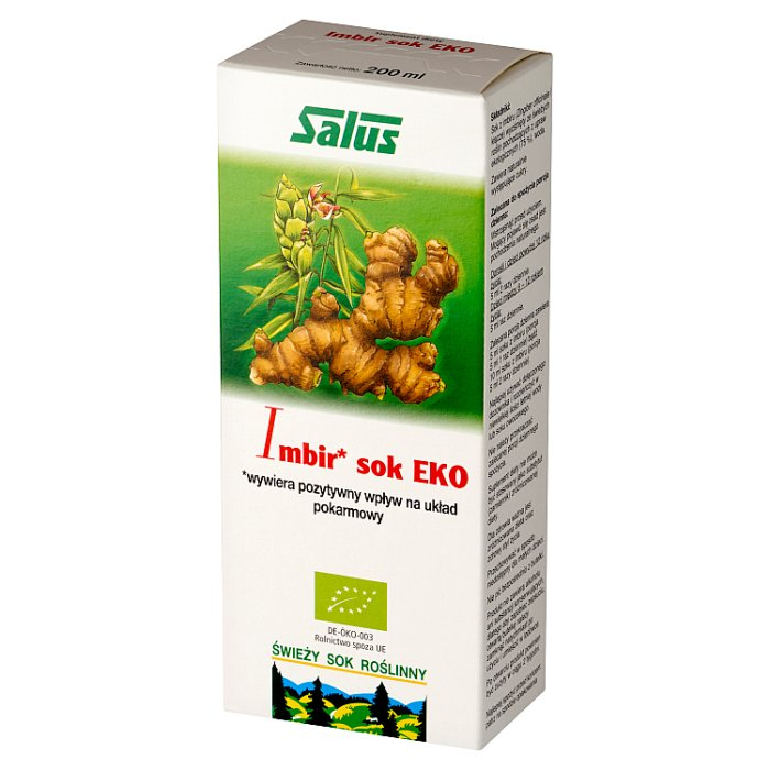 Imbir sok EKO 200 ml