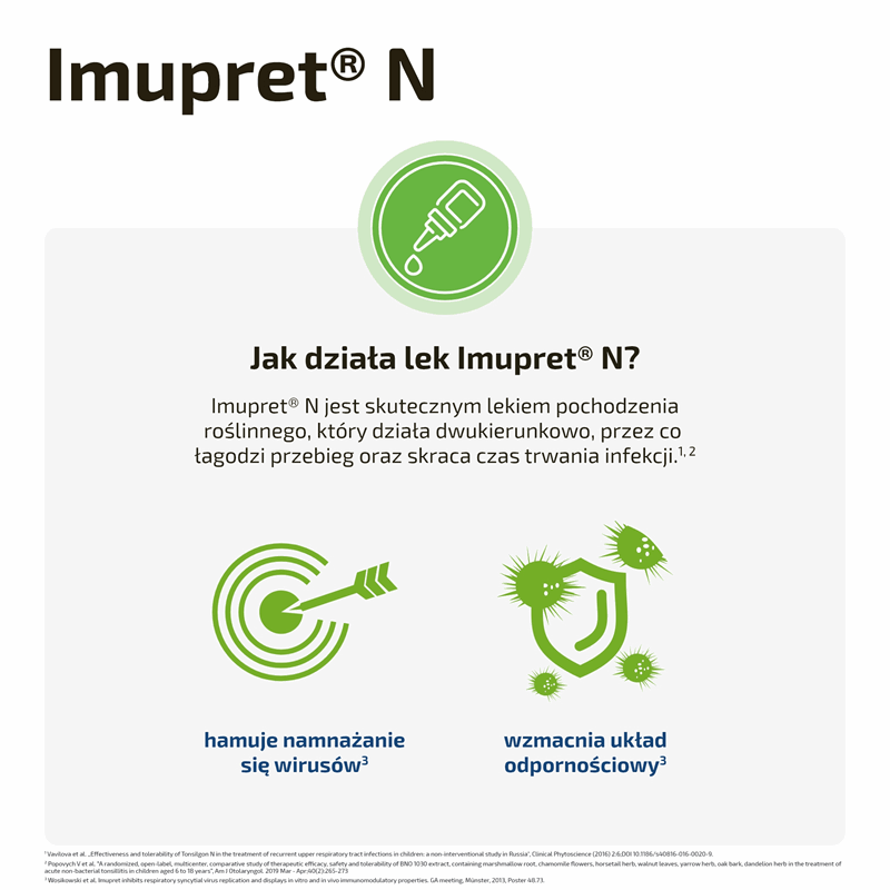 Imupret N krople 50 ml - na przeziębienie