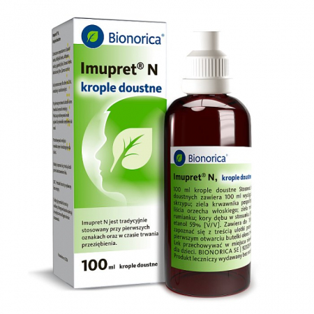 Imupret N krople doustne na odporność, 100 ml