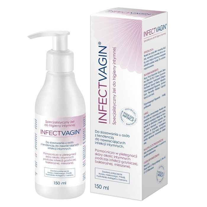 Infectvagin żel do higieny intymnej, 150 ml