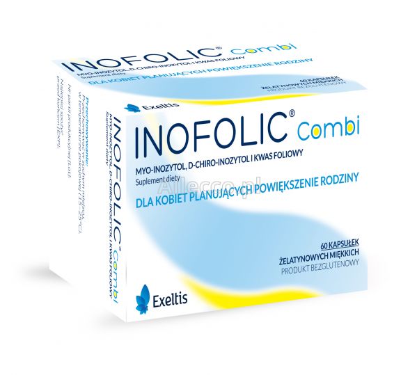 Inofolic Combi kapsułki żelatyNowe miękkie, 60 szt.