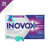 Inovox Express (smak mięta) 24 pastylek do ssania