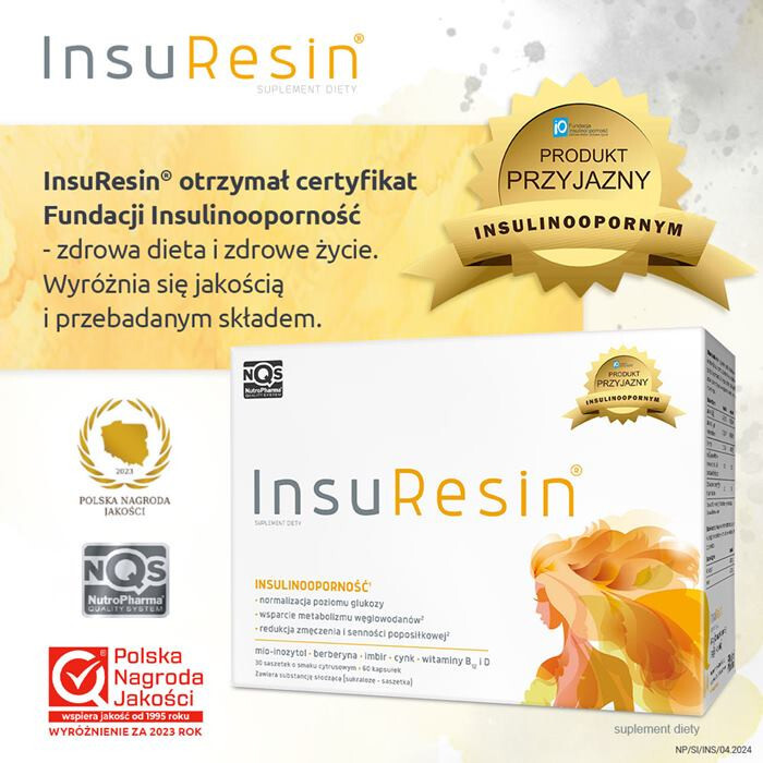 Insuresin 30 saszetek + 60 kapsułek