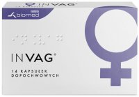 Invag 14 kapsułek dopochwowych / Probiotyk ginekologiczny