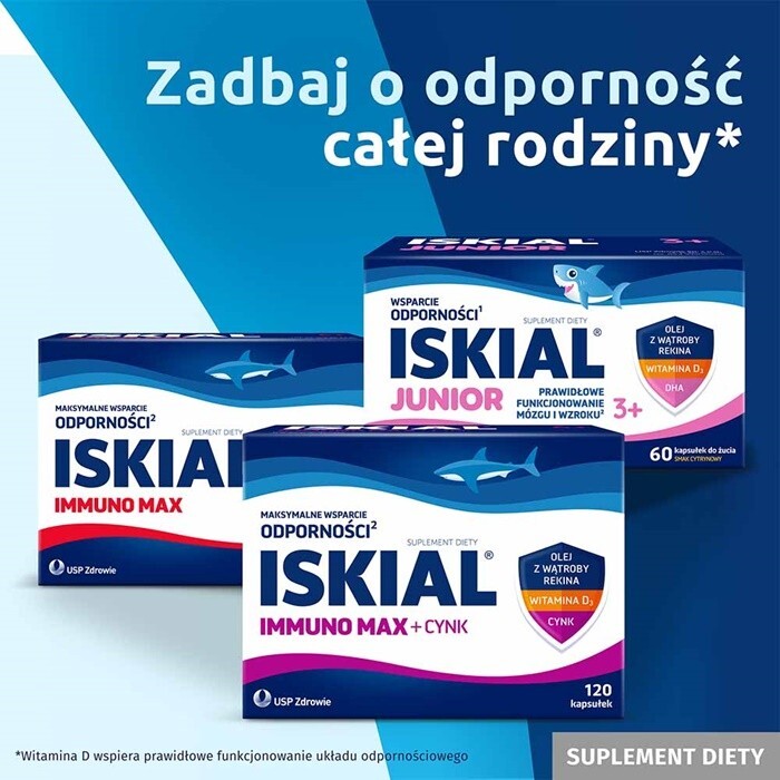 Iskial Junior płyn (smak cytrynowy) 100 ml