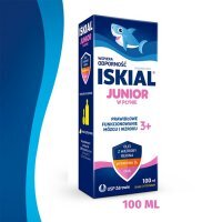 Iskial Junior płyn (smak cytrynowy) 100 ml
