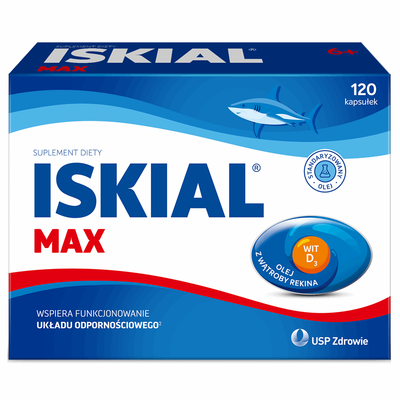 Iskial Max kapsułki, 120 szt.