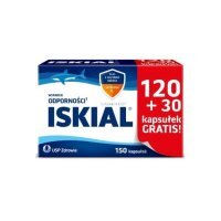 Iskial olej z wątroby rekina kapsułki na odporność, 150 szt.