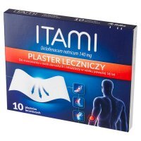 Itami 140 mg plastry lecznicze i przecwbólowe, 10 szt.