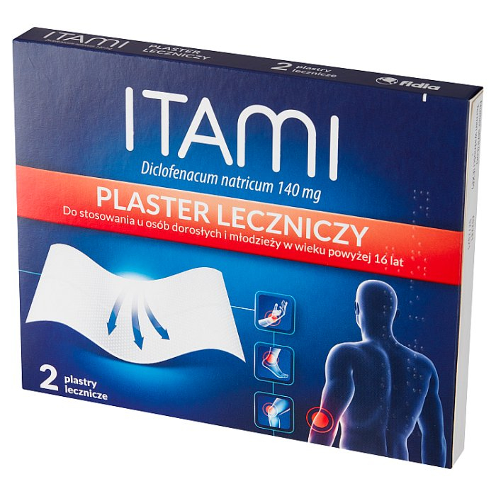 Itami plaster leczniczy  2 szt.