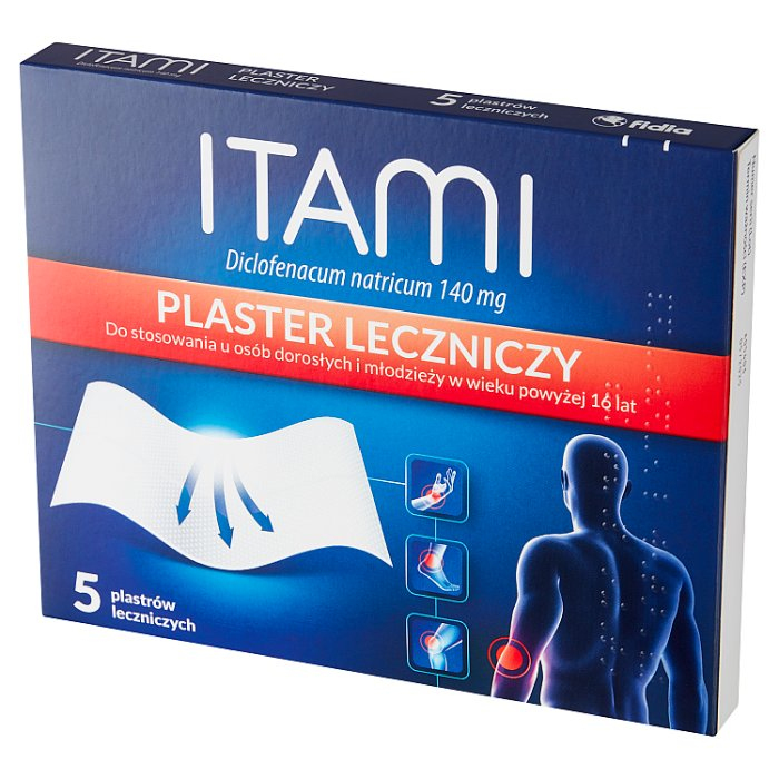 Itami plaster leczniczy 5 szt.