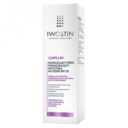 IWOSTIN CAPILLIN Wzmacniający krem na naczynka SPF20 40 ml
