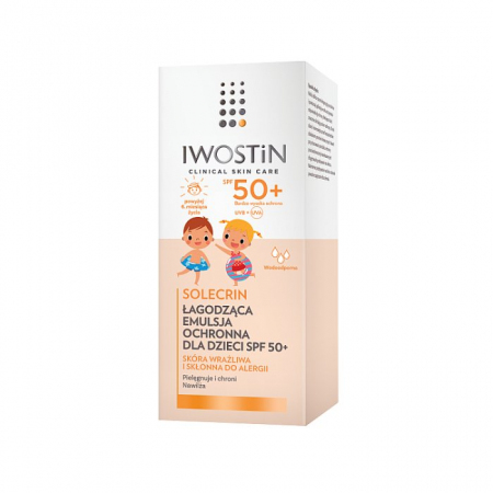 IWOSTIN SOLECRIN Emulsja do opalania dla dzieci SPF50+ 100 ml