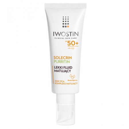 Iwostin Solecrin Purritin Lekki fluid matujący SPF 50+, 40 ml